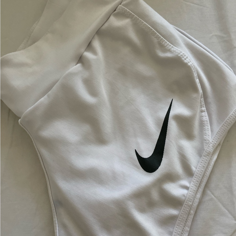 SOLD - Nike White Athletic Shorts